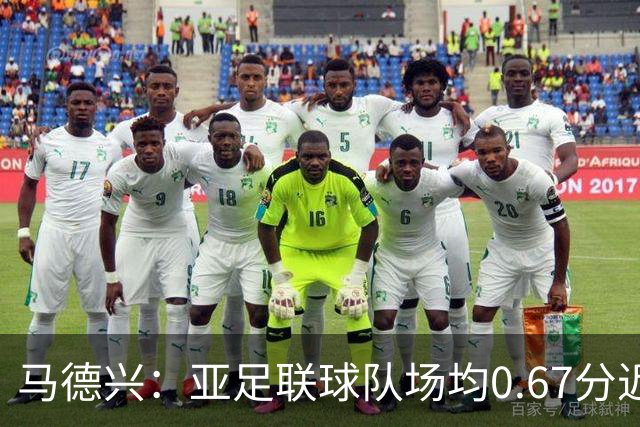 马德兴：亚足联球队场均0.67分近5届第二差，对抗非洲完全下风